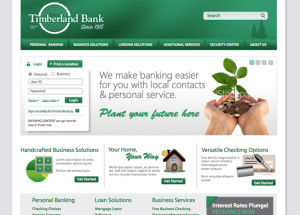 Timberland Bank website