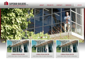 Superior Builders website