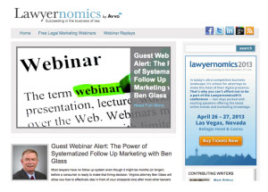 Lawyernomics blog