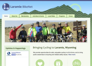 Laramie BikeNet website