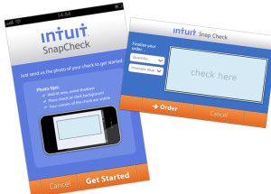Intuit SnapCheck app