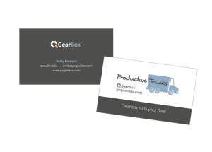 Gearbox business cards