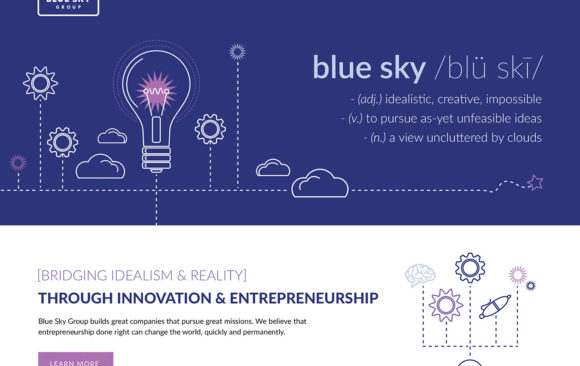 The Blue Sky Group website